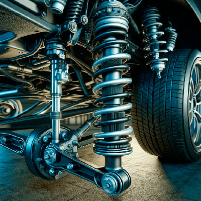 Reparacion de suspensiones de coches.